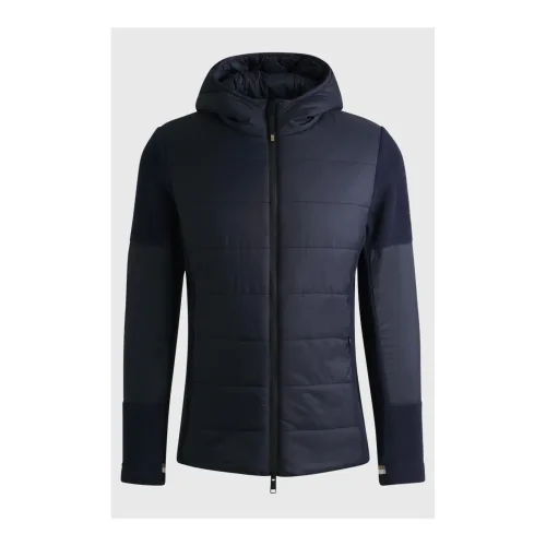 BOSS Equestrian, BOSS Equestrian Jacke Puffer Leicht Jeff Herren - Sky Captain -  Grösse Bekleidung Herren: S