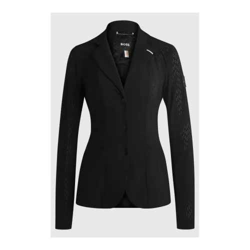 BOSS Equestrian, BOSS Equestrian Turnierjacket Mesh Alina Damen - Black -  Grösse Bekleidung Damen: XL