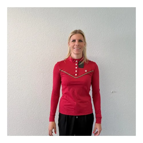 Soulhorse, Soulhorse Funktionsshirt Chroma - Ruby Red -  Farbe: Ruby Red, Grösse: L