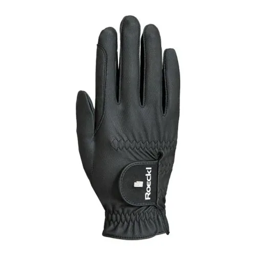 Roeckl, Roeckl Reithandschuh Roeck Grip Pro - Black -  Farbe: Black, Grösse Handschuhe: 7.5