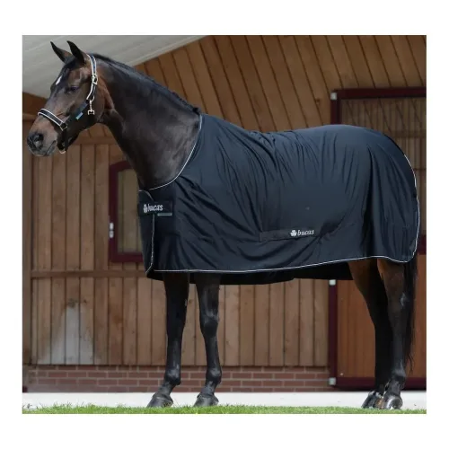 Bucas, Bucas Abschwitzdecke Shamrock Power - schwarz Grösse Pferdedecken: 130 cm