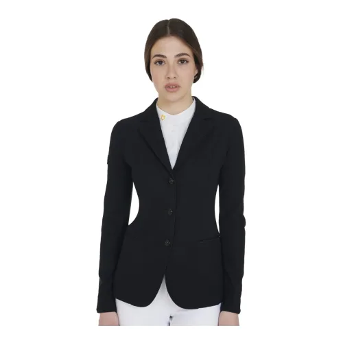 Equestro, Equestro Turnierjacket Elegance Damen - Black -  Grösse Bekleidung Damen: L