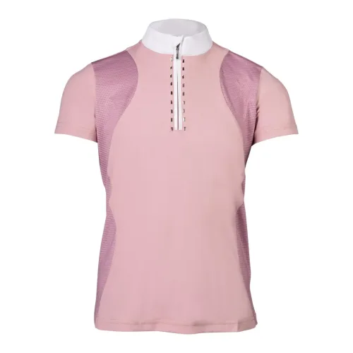 HKM, HKM Turniershirt Glam Kids - Altrosa -  Grösse: 128, Farbe: Altrosa
