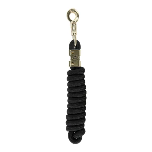 Kentucky, Kentucky Führstrick Basic Panikhaken - Schwarz -  Farbe: Schwarz, Länge: 2 m