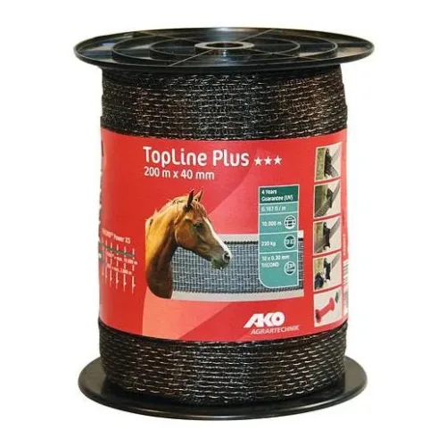 AKO, AKO Weidezaunband TopLine Plus, braun