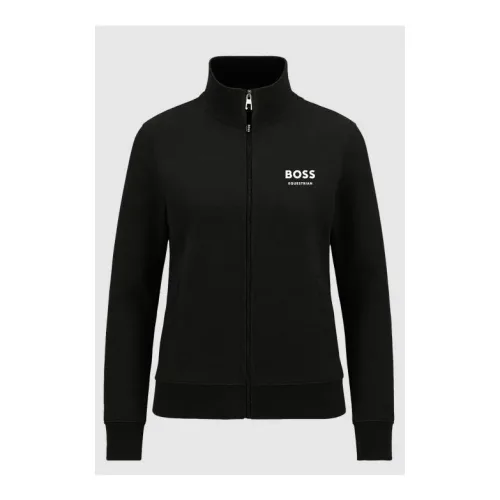 BOSS Equestrian, BOSS Equestrian Sweater Training Zip Paris - Graphit -  Grösse Bekleidung Damen: XS