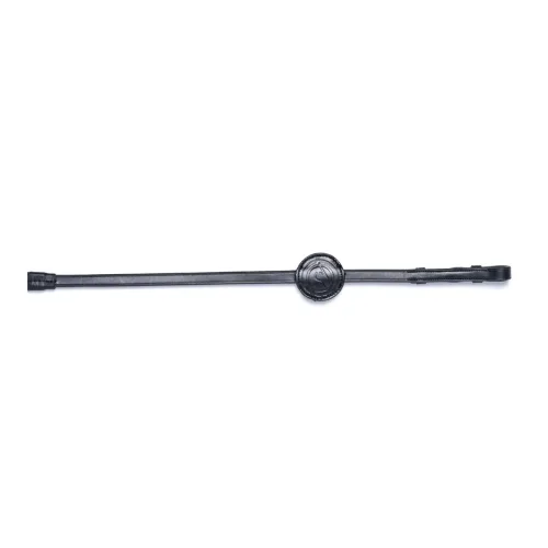 Trust, Trust Zügel Maastrich mit Steg - Schwarz/Silber -  Farbe: Schwarz/Silber, Grösse Zaum: Cob