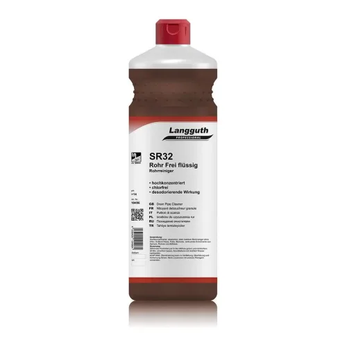 Langguth, Langguth Rohr Frei flüssig - Rohrreiniger / SR32 - Transparent -