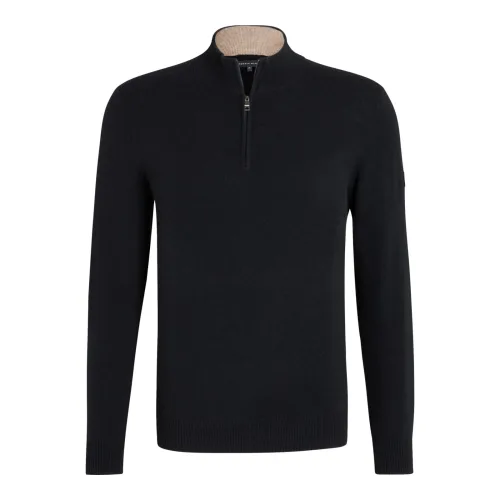 Tommy Hilfiger Equestrian, Tommy Hilfiger Equestrian Kaschmir Pullover Oakfield Herren - Desert Sky -  Farbe: Desert Sky, Grösse: L