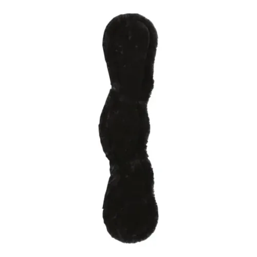 Kentucky, Kentucky Lammfellcover anatomischer Kurzgurt - Schwarz -  Länge: 75 cm