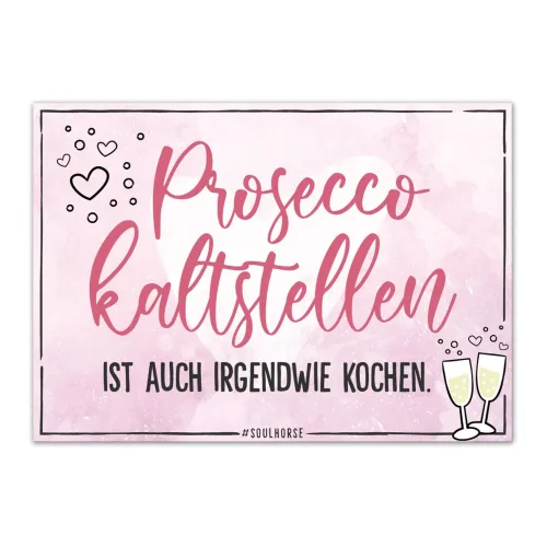 Soulhorse, Soulhorse “Prosecco” Stallschild - Rosa -