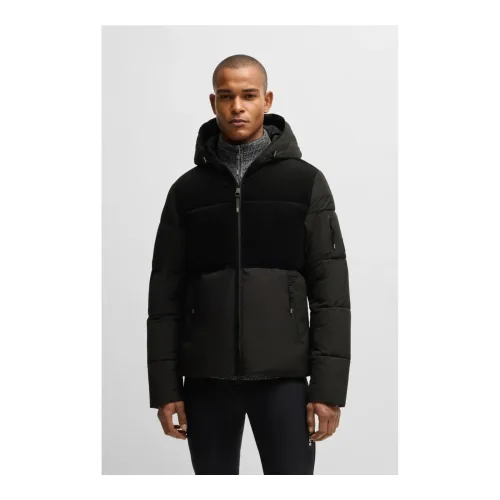 BOSS Equestrian, BOSS Equestrian Steppjacke Tomas wetterbeständig - Black -  Grösse: L