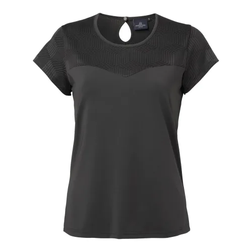Mountain Horse, Mountain Horse Lace Top - Black -  Grösse Bekleidung Damen: XXL