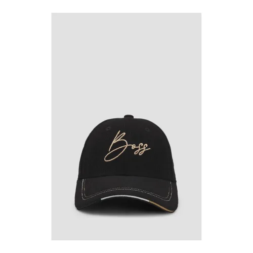 BOSS Equestrian, BOSS Equestrian Cap Logo Stickerei - Black -  Grösse: 57