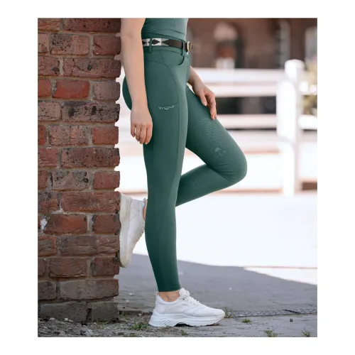 Elt, Elt Reithose Comfort Ride Glam - Piniengrün -  Farbe: Piniengrün, Grösse: D42