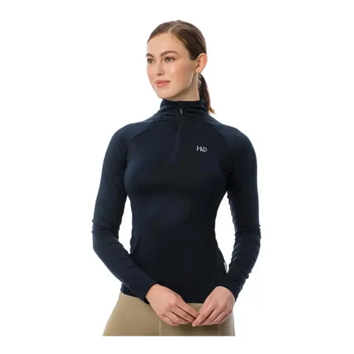 Horseware, Horseware Aveen Half Zip Tech Top - navy Grösse Bekleidung Damen: M