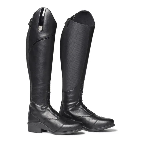 Mountain Horse, Mountain Horse Reitstiefel Veganza Tall - Black -  Stiefelhöhe: R, Schuhgrössen: 38, Wadenumfang: W