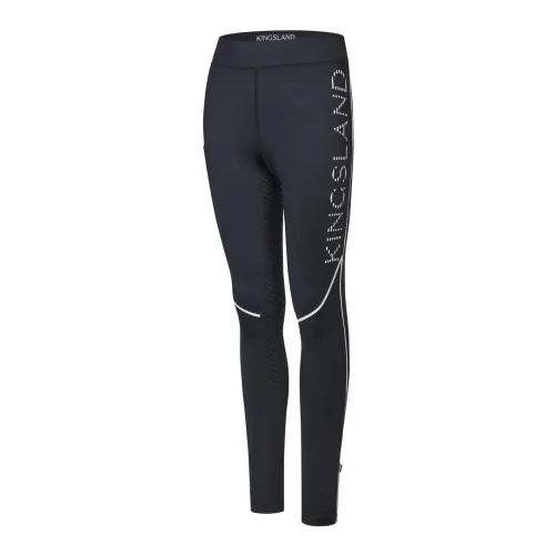 Kingsland, Kingsland Reitleggings Vollgrip Junior - Navy -  Grösse Bekleidung Kinder: 134/140