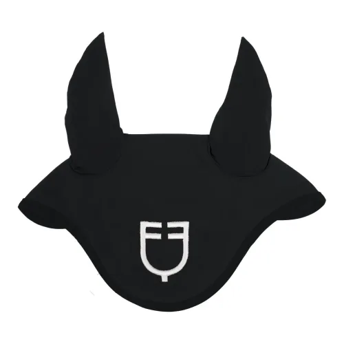 Equestro, Equestro Ohrengarn Black Line Logo - Schwarz -  Grösse: Full, Farbe: Schwarz