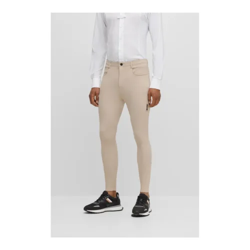 BOSS Equestrian, BOSS Equestrian Reithose James Kniebesatz Herren - Beige -  Grösse Bekleidung Herren: XL, Farbe: Beige