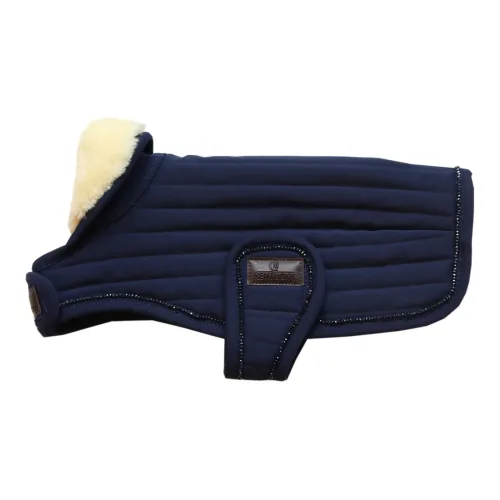 Kentucky Dogwear, Kentucky Dogwear Hundemantel Dog Coat Pearls - navy