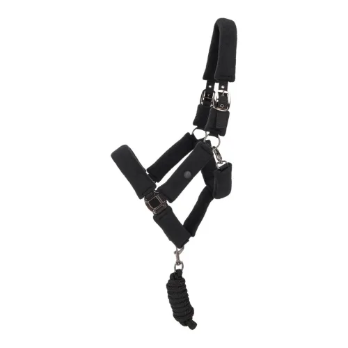 QHP, QHP Halfter-Set Zahra - Schwarz -  Grösse Halfter: Pony