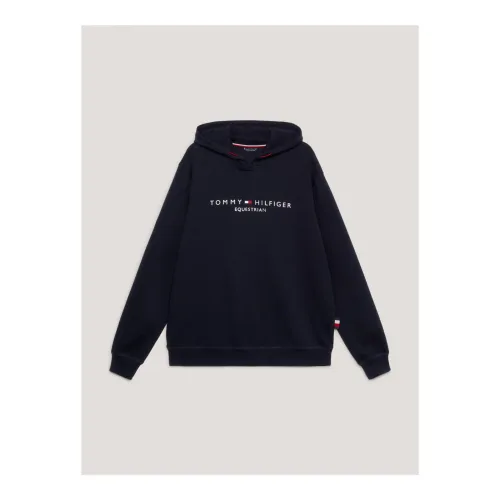 Tommy Hilfiger Equestrian, Tommy Hilfiger Equestrian Hoodie Williamsburg Herren - Grau -  Grösse Bekleidung Herren: XXXL, Farbe: Grau