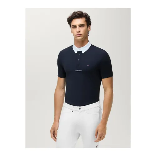 Tommy Hilfiger Equestrian, Tommy Hilfiger Equestrian Turniershirt Alex Herren - Desert Sky -  Grösse: XL