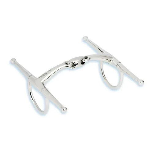 Stübben, Stübben Schenkeltrense Easy Control doppelt gebrochen - Silber -  Gebisslängegrösse: 14.5 cm