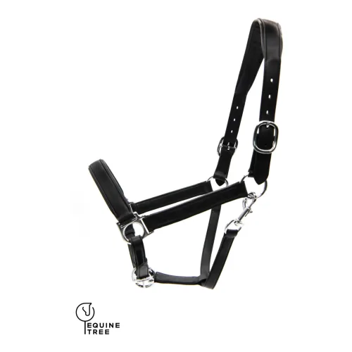 EquineTree, EquineTree Halfter Mela Anatomical - schwarz/silber Grösse: Full