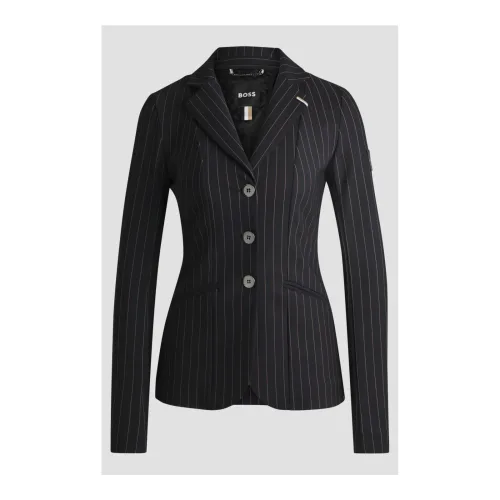 BOSS Equestrian, BOSS Equestrian Turnierjacket Anna Damen - Pinstripes Black -  Grösse Bekleidung Damen: XXS