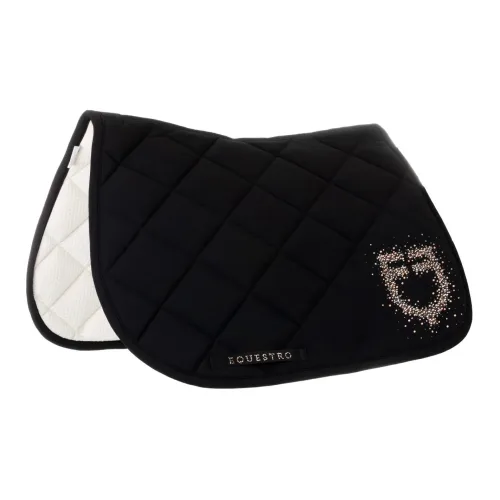 Equestro, Equestro Schabracke Crystal - Schwarz -  Farbe: Schwarz, Grösse: VS