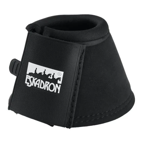 Eskadron, Eskadron Springglocken Neopren - schwarz Grösse Hufglocken: L