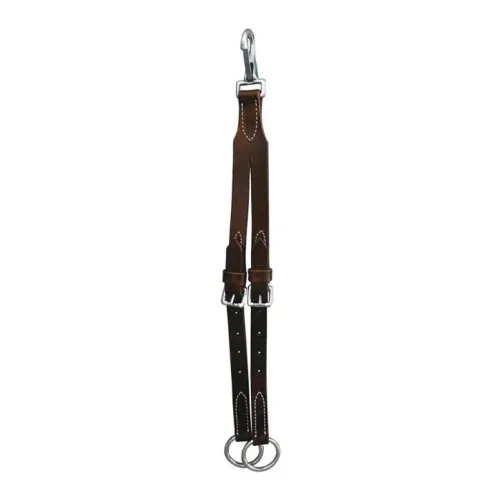 Pool's, Pool's Western Martingal Gabel - Brown -  Farbe: Brown, Grösse: One Size