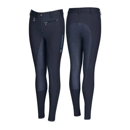 Pikeur, Pikeur Reithose Lucinda Vollbesatz Girl Grip Kinder - Insignia Blue/Night Blue -  Grösse Kinder: 140