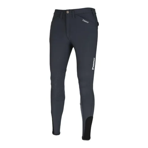 Pikeur, Pikeur Reithose Rodrigo Grip II Kniebesatz Herren - dunkelgrau Farbe: Dunkelgrau, Grösse Bekleidung Herren: 48