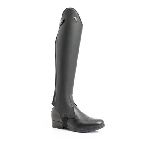 Sergio Grasso, Sergio Grasso Chaps Tempo - Absolute Black -  Farbe: Absolute Black, Wadenumfang: 33, Wadenhöhe: 38