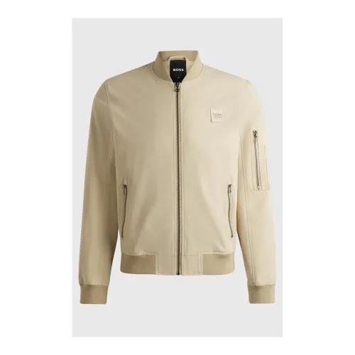 BOSS Equestrian, BOSS Equestrian Jacke Pilot  Steve Herren - Sand -  Grösse Bekleidung Herren: M