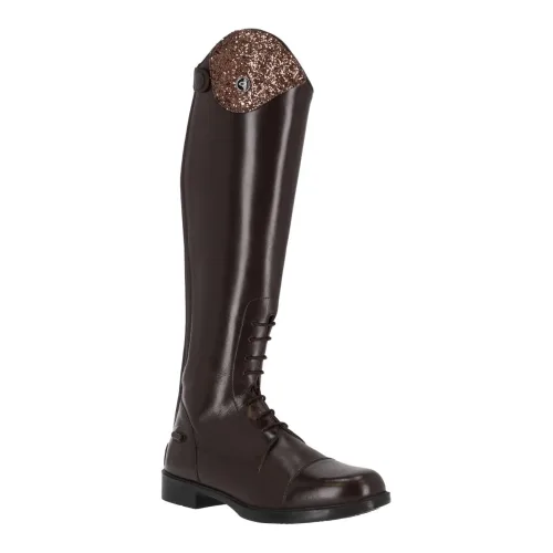 QHP, QHP Reitstiefel Romy Junior - Braun -  Farbe: Braun, Grösse: 34