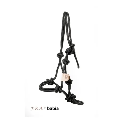 F.R.A, F.R.A Knotenhalfter babia - Schwarz -  Grösse: Mini Shetty, Farbe: Schwarz