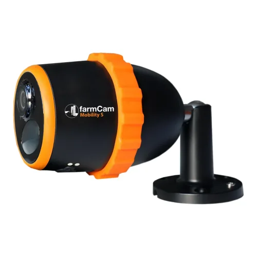 LudaFarm, LudaFarm FarmCam Mobility S - Überwachungskamera - Schwarz/Orange -
