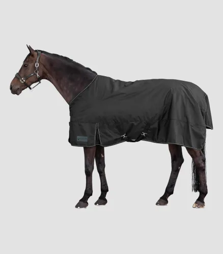 Waldhausen, Waldhausen Weidedecke Nordic Light - Schwarz -  Farbe: Schwarz, Grösse Pferdedecken: 125 cm
