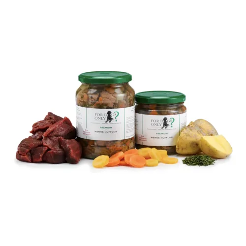 For Dogs Only?, For Dogs Only? Premium Hundefutter Menue Mufflon