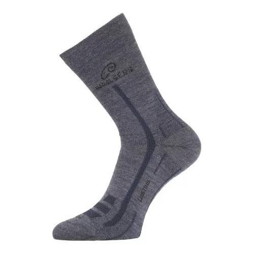 Lasting, Lasting WLS Merino Sommer Wandersocken Unisex - steingrau