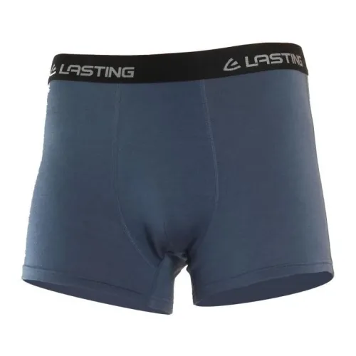 Lasting, Lasting NORO Merinowolle Boxer-Shorts, 160gr - denim blue