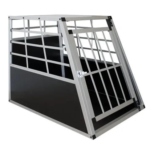 Hauptner, Hauptner Hundetransportbox aus Aluminium Grösse L