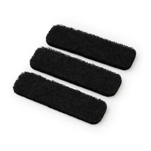 Rotho, Rotho 3er-Set Aktivkohlefilter BIALA - Schwarz -