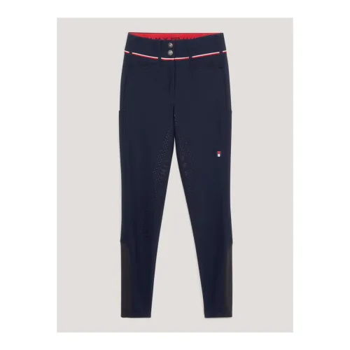 Tommy Hilfiger Equestrian, Tommy Hilfiger Equestrian Reithose Geneva Vollgrip Damen - Desert Sky -  Grösse Bekleidung Damen: L