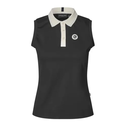 Kingsland, Kingsland Ärmelloses Polo Pique Top KLLaura Damen - Black -  Grösse: M