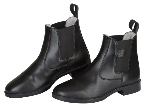 Covalliero, Covalliero Reitstiefelette Oslo gefüttert - Schwarz -  Grösse Bekleidung Damen: 42